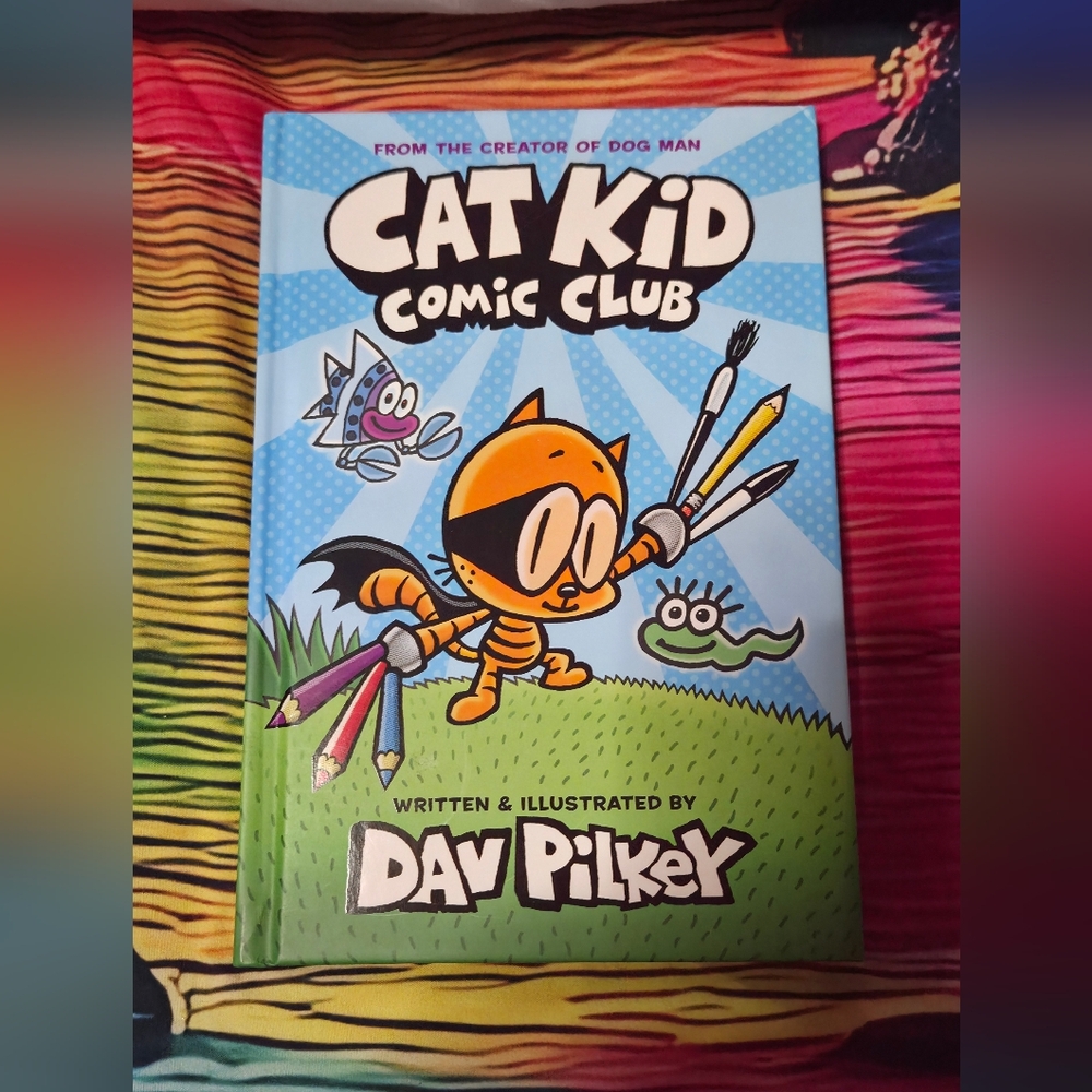 Scholastic Cat Kid Comic Book Club